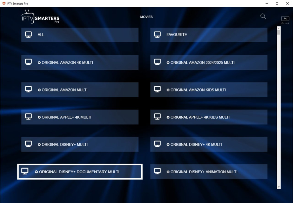 Activation d'iptv